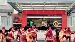 Usai Pelaksanaan Gebyar Posyandu Presisi, Rumkit Bhayangkara Gelar Senam Bersama Jaga Kebugaran Tubuh Personel