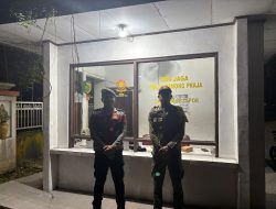 Kunjungi Penjagaan Kantor Wali Kota, Satsamapta Polresta Palangka Raya Imbau Antisipasi Premanisme