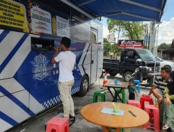 Satlantas Polresta Palangka Raya Hadirkan Layanan SIM Keliling di Bening’s Clinic