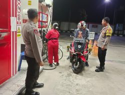 Di SPBU Tangkiling, Polsek Bukit Batu Imbau Warga Waspadai Aksi Premanisme