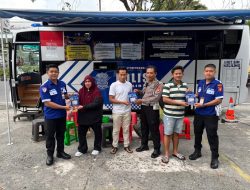 Kolaborasi Satlantas Polresta Palangka Raya bersama Bening’s Beri Layanan Perpanjangan SIM