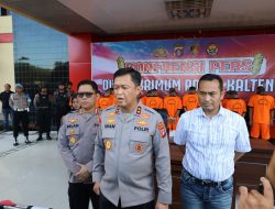 Hasil Ops Pekat Telabang 2025, Polda Kalteng Tetapkan 45 Tersangka Kasus Premanisme