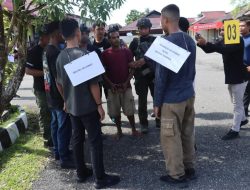 Satgas Ops Damai Cartenz-2025 dan Polres Yahukimo Gelar Reposisi & Rekonstruksi Tindak Kekerasan terhadap Warga Sipil