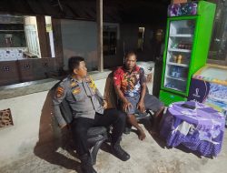 Bhabinkamtibmas Kelurahan Pager Ajak Warga Tangkal Premanisme Lewat Silaturahmi di Rumah Ketua RT