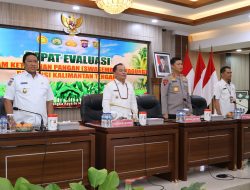 Perkuat Sinergi dan Komitmen, Polda Kalteng Gelar Rapat Evaluasi Program Ketahanan Pangan