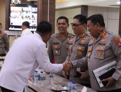 Kapolresta Palangka Raya Hadiri Rapat Evaluasi Program Ketahanan Pangan Provinsi Kalteng