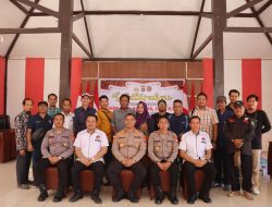 Kapolres Lamandau Jalin Silaturahmi dengan Awak Media