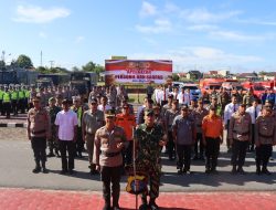 Siap Hadapi Penanggulangan Karhutla, Polres Katingan Laksanakan Apel Gelar Pasukan dan Sarpras