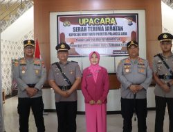 Pimpin Sertijab Kapolsek Bukit Batu, Kapolresta Palangka Raya: Segera Menyesuaikan dan Tingkatkan Kinerja