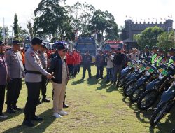 Siap Tanggulangi Karhutla, Polda Kalteng Gelar Apel Kesiapsiagaan Personel dan Sarpras Bersama TNI dan Stakeholder Terkait