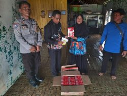 Bhabinkamtibmas Polsek Sabangau Laksanakan Sambang Kamtibmas dan Berikan Imbauan kepada Warga Danau Tundai