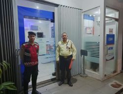 Kantor BRI Unit Pasar Kahayan Disambangi Personel Samapta Polresta Palangka Raya