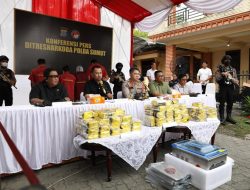 Polda Sumut Gagalkan Peredaran 100 Kg Sabu Dalam Bungkus Kopi, Empat Tersangka dan Dua DPO Terlibat