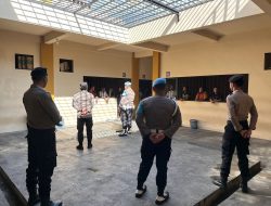 Anggota Sattahti Polresta Palangka Raya Gelar Pemeriksaan Jumlah Tahanan di Rutan