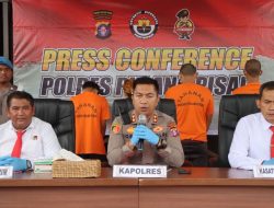 Polres Pulang Pisau Sampaikan Hasil Operasi Pekat Telabang 2025 kepada Publik