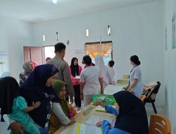 Seksi Dokkes Polresta Palangka Raya Gelar Posyandu di Posyandu Kemala XX-20