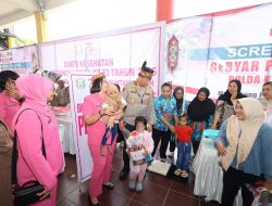 Polda Kalteng Inisiasi Gebyar Posyandu Presisi se-Kalteng, sebagai Wujud Kebersamaan, Kepedulian dan Kemanfaatan Guna Menurunkan Stunting Dengan Cepat