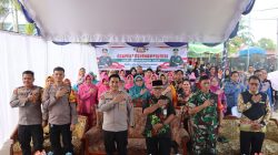 Kapolres Kotim Hadiri Kegiatan Serentak Gebyar Posyandu Presisi