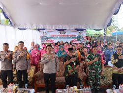 Kapolres Kotim Hadiri Kegiatan Serentak Gebyar Posyandu Presisi