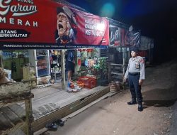 Piket Polsek Delang melaksanakan giat patroli diwilkum Polsek Delang