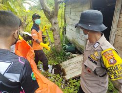 Polresta Palangka Raya Selidiki Temuan Mayat Pria Lansia di Kelurahan Petuk Katimpun