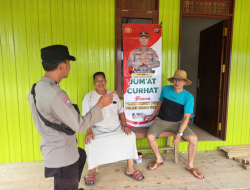 Polsek Gunung Purei Gelar Jumat Curhat, Warga Sampaikan Aspirasi dan Keluhan
