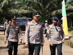 Kapolda Kalteng Tinjau Kesiapan Panen Raya Jagung di Pulang Pisau