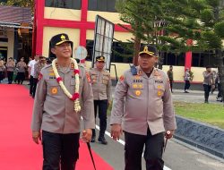 Polres Kapuas Terima Kunjungan Kerja Kapolda Kalteng, Ini Arahan Kapolda Kalteng