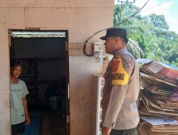 Personel Polsek lamandau melaksanakan Silaturahmi ke masyarakat