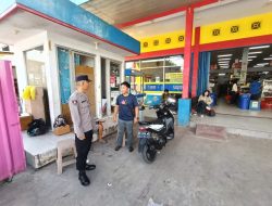 Personel Piket Polsek Bulik melaksanakan sambang kemasyarakat