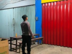 Patroli Pada Malam Hari Personil Polsek Sematu Jaya Jaga Situasi Kamtibmas