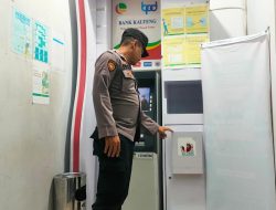 Piket Polsek Sematu Jaya Laksanakan Patroli Obvit Atm Perbankan