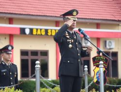 Pimpin Upacara Hari Lahir Pancasila, Kapolres Katingan Bacakan Pidato BPIP RI