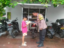 Polsek Bukit Batu Sediakan Motor Bajaka untuk Masyarakat Binaan