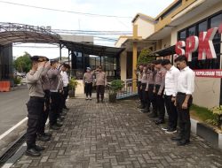 Apel Serah Terima Piket Polresta Palangka Raya, Anggota Diimbau Disiplin dan Tanggung Jawab