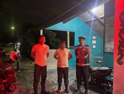 Patroli Anggota Satsamapta Polresta Palangka Raya ke Kantor PT. PLN PLTD Kahayan Baru dan Cek Kamtibmas