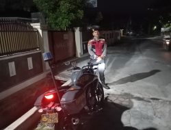 Pelihara Keamanan, Satsamapta Polresta Palangka Raya Patroli ke Komplek Perumahan