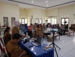 Peduli Kesehatan Warga, Polsek Pahandut Hadiri Lokakarya Mini Lintas Sektor Puskesmas Panarung