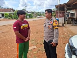 Lewat Sambang Bhabinkamtibmas Ajak Warga Wujudkan Kamtibmas Kondusif