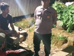 Personel Polsek lamandau melaksanakan sambang kerumah warga