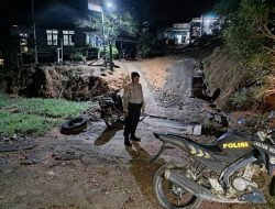 Personil Polsek Delang melaksanakan giat patroli diwilkum Polsek Delang