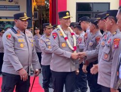 Polres Kapuas Terima Kunjungan Kerja Kapolda Kalteng, Ini Arahan Kapolda Kalteng