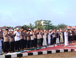 Semarak Idul Adha 1446 H Polres Katingan Gelar Salat Id Berjamaah Bersama Masyarakat