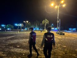 Mencegah Gangguan Kamtibmas Satuan Samapta Patroli di Malam Hari