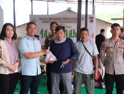 Polres lamandau Laksanakan kurban pada Hari Raya Idul Adha 1446 H tahun 2025 M