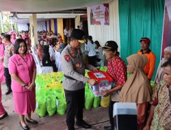 Sambut Hari Bhayangkara ke-79, Kapolda Kalteng Pimpin Bakti Kesehatan dan Serahkan Bansos untuk Petani di Gunung Mas