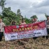 Sat Binmas Sosialisasikan Larangan Pembakaran Hutan dan Lahan (Karhutla) Dalam Ops Bina Karuna Telabang 2025