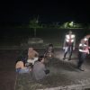 Satuan Samapta Patroli di Malam Hari Mencegah Gangguan Kamtibmas