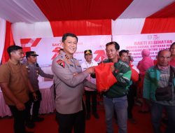 Sambut Hari Bhayangkara Ke-79, Polda Kalteng Gelar Puncak Bakti Kesehatan di Gedung Graha Bhayangkara