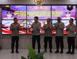 Buka Rakernis Fungsi Hukum, Humas dan Keuangan, Kapolda Kalteng Tekankan Pentingnya Penguatan Komunikasi Publik, Pelayanan Hukum dan Pengawasan Internal